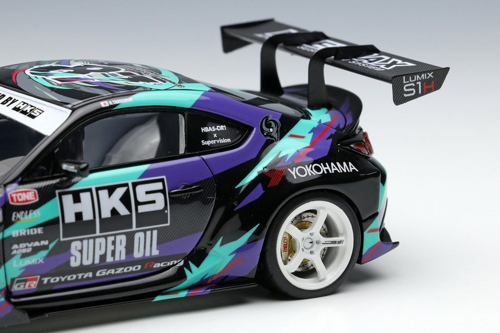 EIDOLON EM665 1/43 HKS Racing Performer GR86 Resin Limited 180pcs