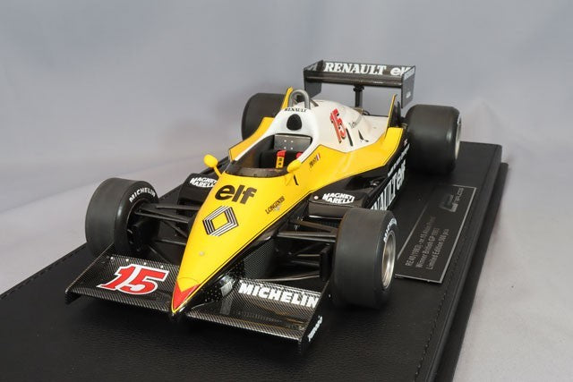 GP Replicas GRP143A 1/18 Renault RE40 1983 British GP Winner No.15