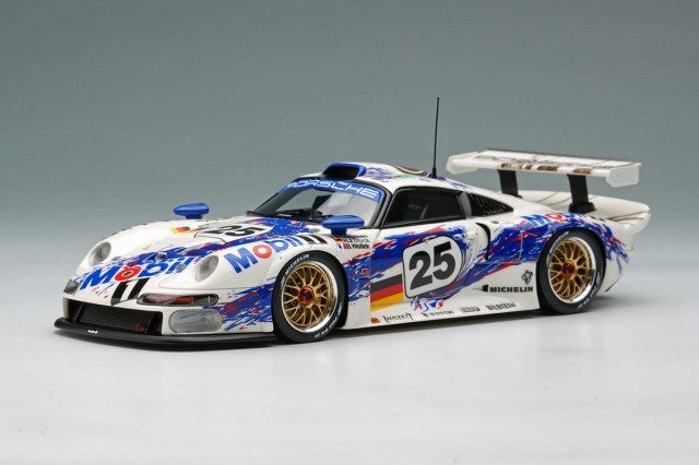 EIDOLON EM328A 1/43 Porsche 911 GT1 Le Mans 1996 No.25 2nd Place