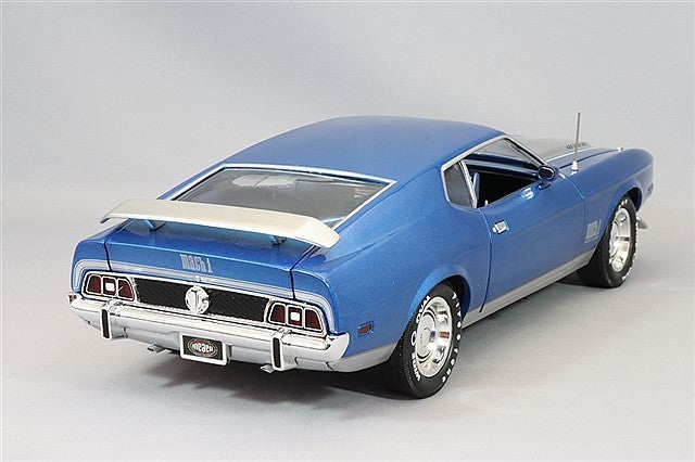 American Muscle KS-AMM1335 1/18 Ford Mustang Mach 1 1971 Blue Diecast