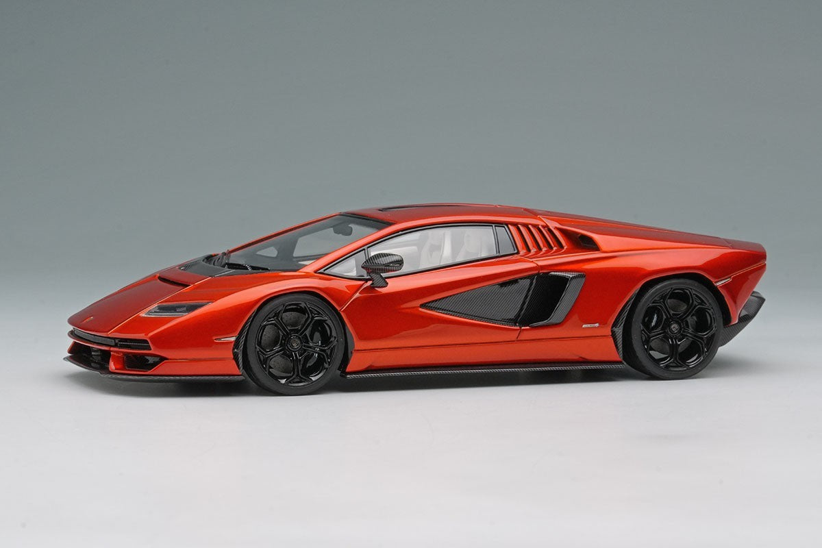 Make Up EIDOLON EM740H 1/43 Lamborghini Countach LPI 800-4 2022 Orange Resin