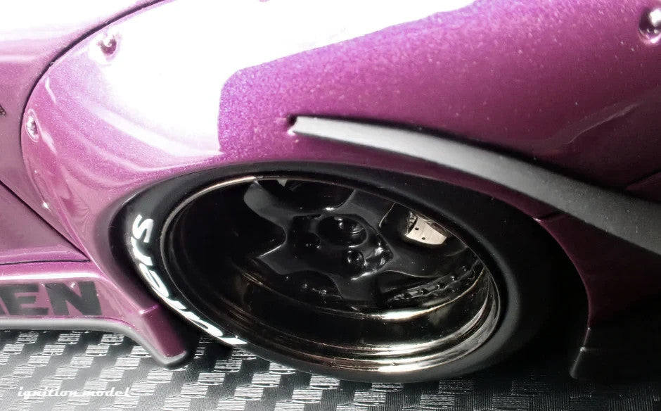 Ignition Model IG3623 1/18 RWB Porsche 993 Purple Metallic Resin