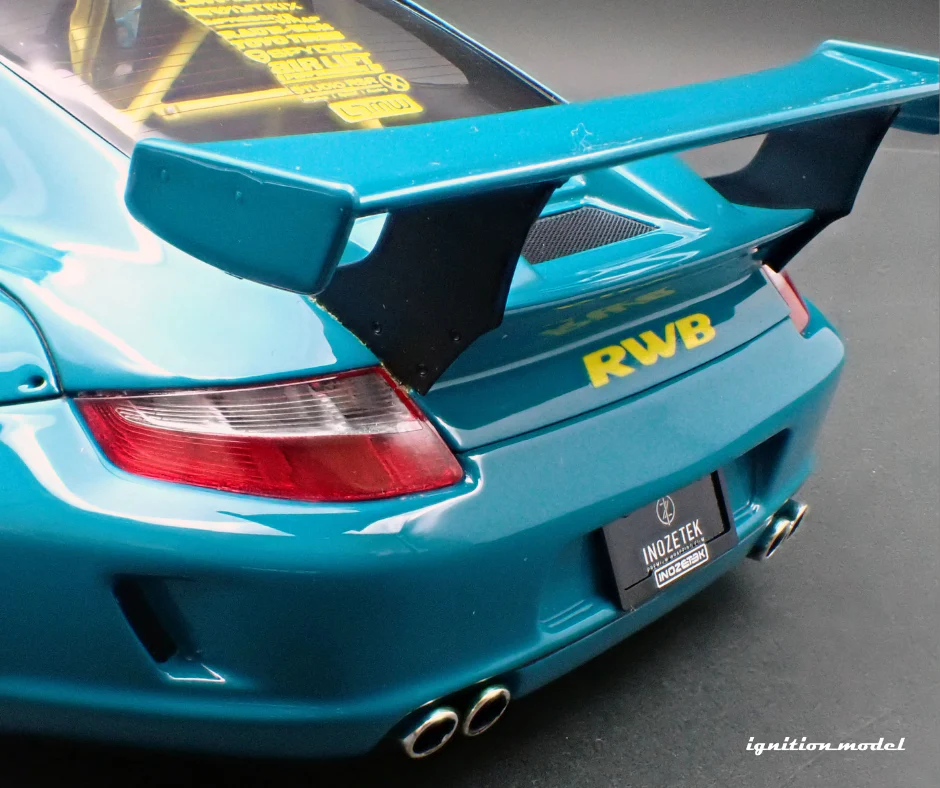 Ignition Model IG3249 1/18 RWB Porsche 911 997 Rauh-Welt WORK Green Resin