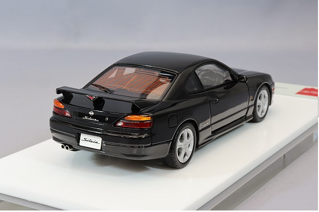 Make Up EIDOLON EM628C 1/43 Nissan Silvia S15 Spec R Aero Super Black 1999
