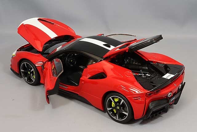 Bburago K18-16911R1 1/18 Ferrari SF90 Stradale Assetto Fiorano Red Diecast