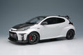 EIDOLON EML133B 1/18 Toyota GRMN Yaris Circuit Package 2022 White Pearl Mica