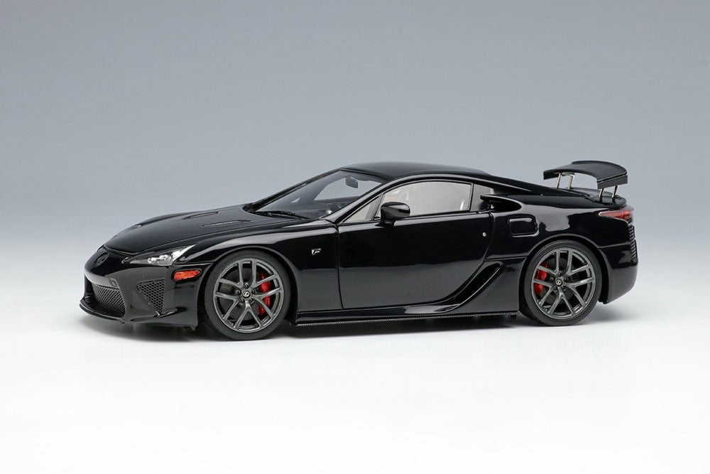 EIDOLON EM698B 1/43 Lexus LFA 2010 Rear wing up Black Limited 80pcs