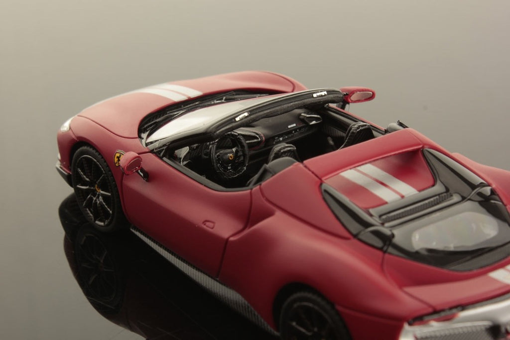 Looksmart LS538G 1/43 Ferrari 296GTS 2022 Rosso F1-75 Assetto Fiorano Resin