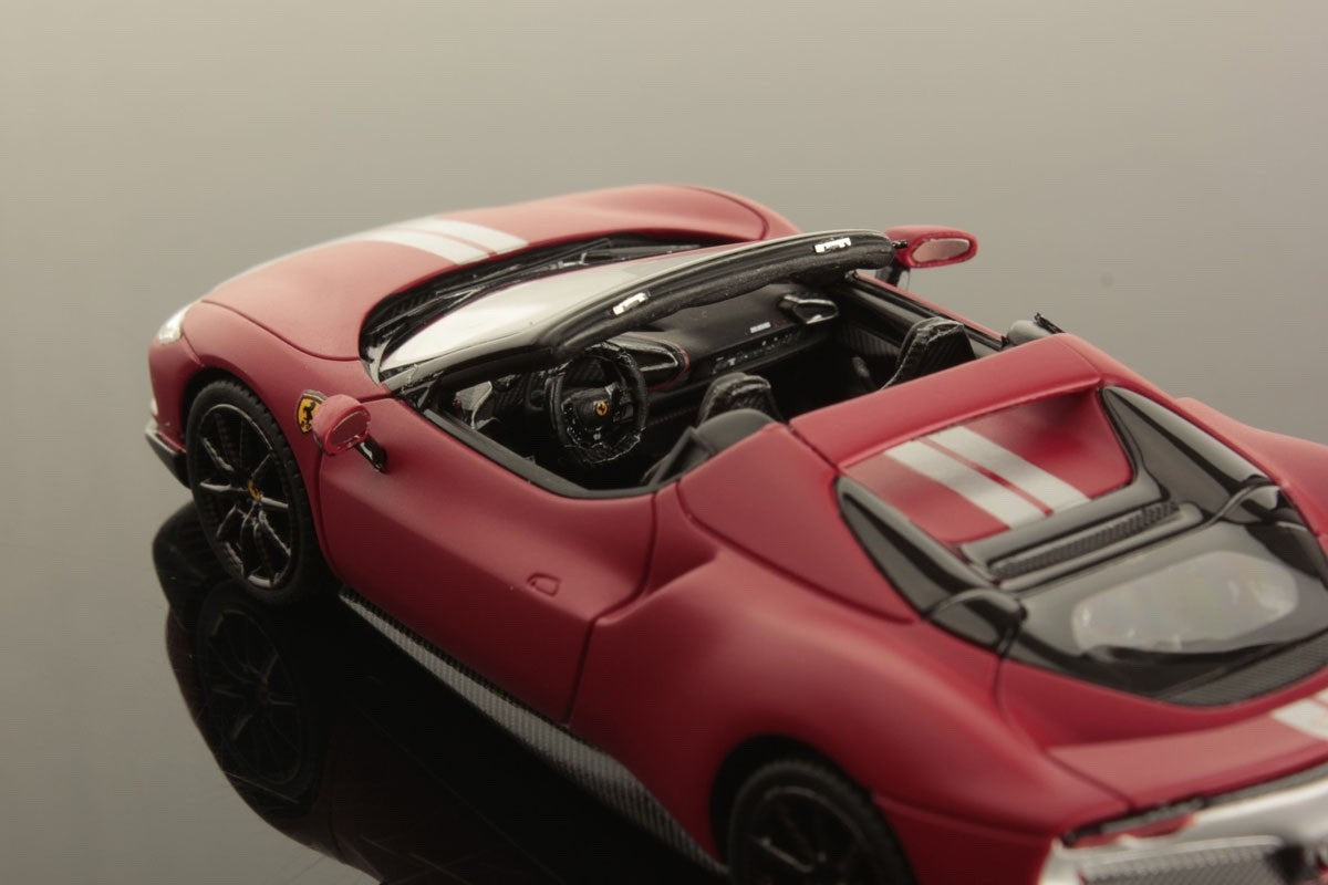Looksmart LS538G 1/43 Ferrari 296GTS 2022 Rosso F1-75 Assetto Fiorano Resin