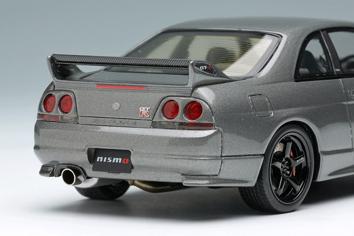 Make Up EIDOLON EM770 1/43 Nissan Skyline GT-R Nismo BCNR33 CRS 2022 Dark Gray