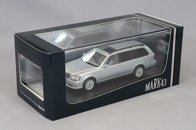 MARK43 PM43154AS 1/43 Toyota Crown Estate 3.0 Royal Saloon Silver Metallic Resin