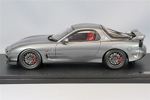 Ignition Model IG3608 1/18 Mazda RX-7 FD3S Spirit R Type A BBS Gray Resin