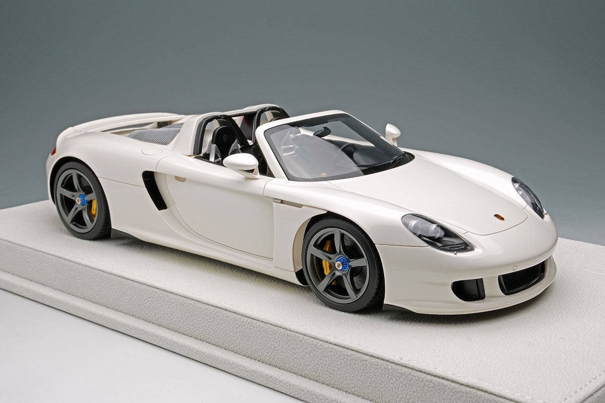 EIDOLON EML070I 1/18 Porsche Carrera GT 2004 Pearl White Resin Ltd 60pcs