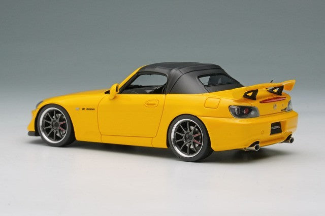EIDOLON EM829D 1/43 Honda S2000 AP2 Type-S 2007 New Indy Yellow Pearl Ltd 50pcs