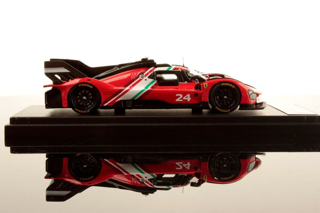 Looksmart LSRC182 1/43 Ferrari 499P Modificata 2024 Red Track Car Resin