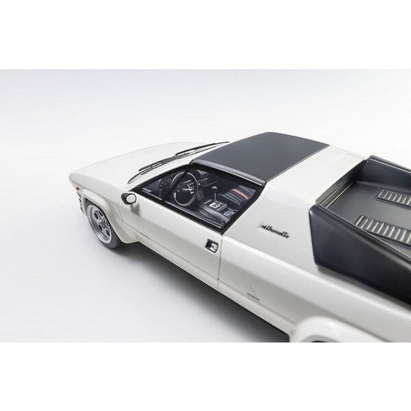 KYOSHO KSR18513W - 1/18 Lamborghini Silhouette White [Resin Cast Mini Car]