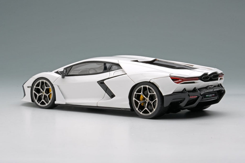 Make Up EIDOLON EM739B 1/43 Lamborghini Revuelto 2024 Bianco Monocerus/Black