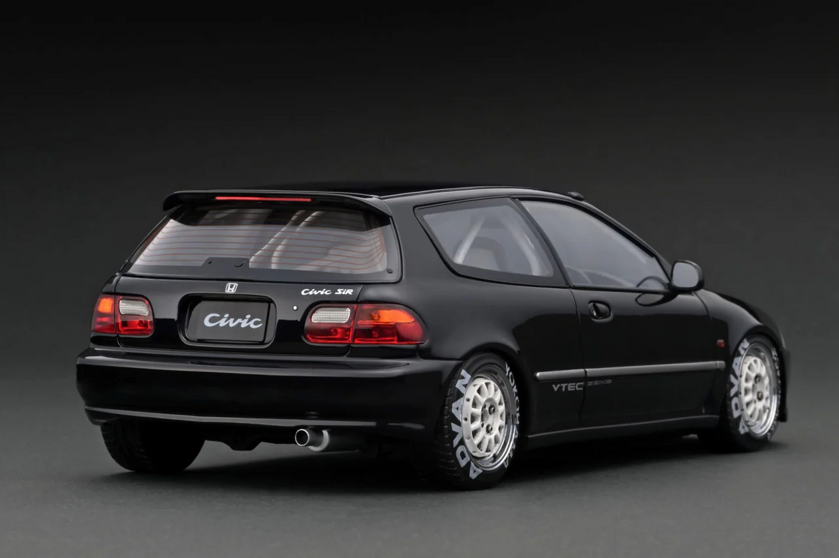 Ignition Model IG3043 1/18 Honda Civic EG6 Circuit Black Weds Resin