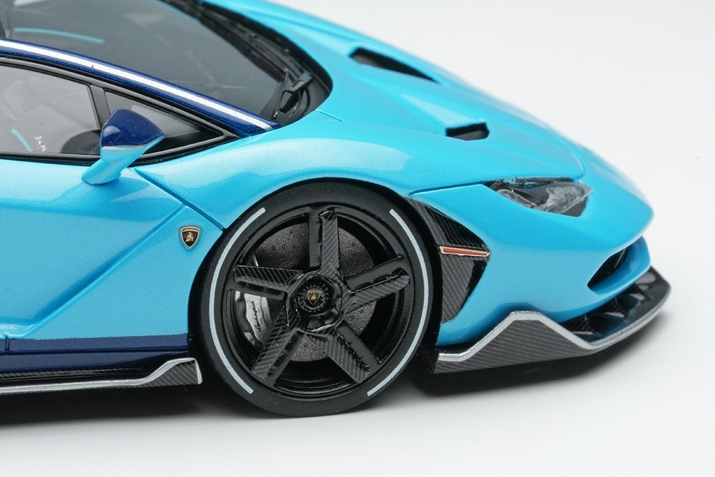 EIDOLON EM406C 1/43 Lamborghini Centenario Roadster LP770-4 2016 Blu Cepheus