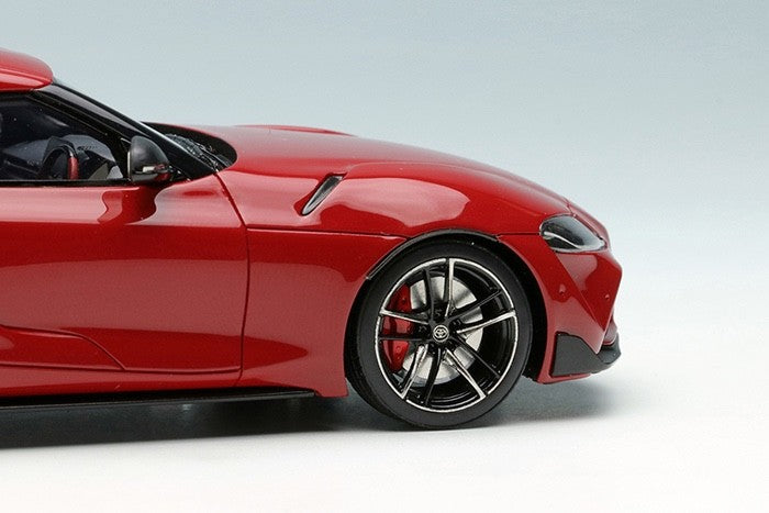 Make Up EIDOLON EM467B 1/43 Toyota GR Supra RZ Japan Spec Prominence Red