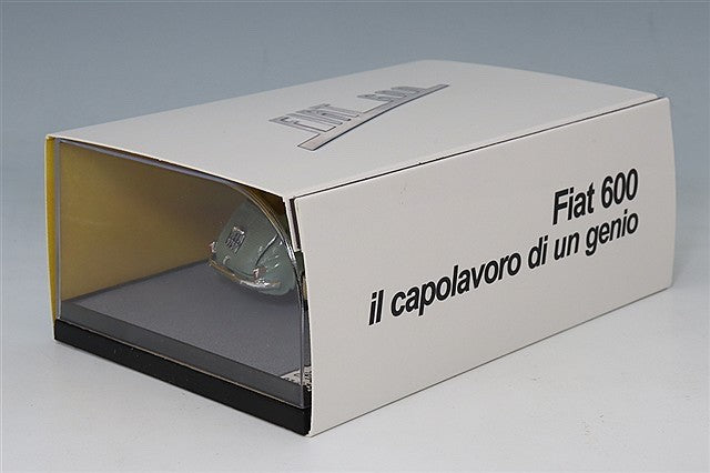 BRUMM BRS2523 1/43 Fiat 600 1955 Light Green 70th Anniversary Giacosa Figures