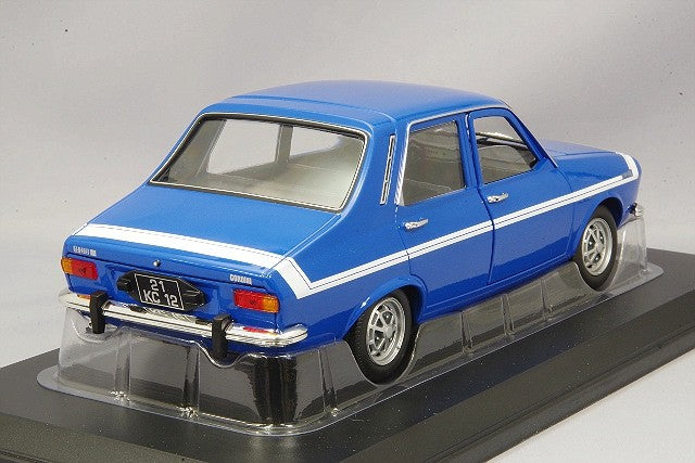 Norev NO185210 1/18 Renault 12 Gordini 1971 Bleu de France Blue Diecast