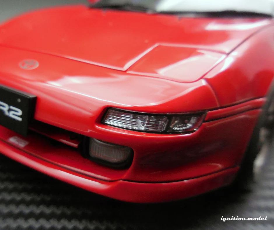Ignition Model IG3338 1/18 Toyota MR2 SW20 GT Wing CE28 Red Resin