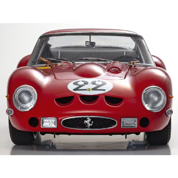Kyosho KS08438B 1/18 Ferrari 250 GTO 1962 Le Mans #22 Die-Cast Model Car