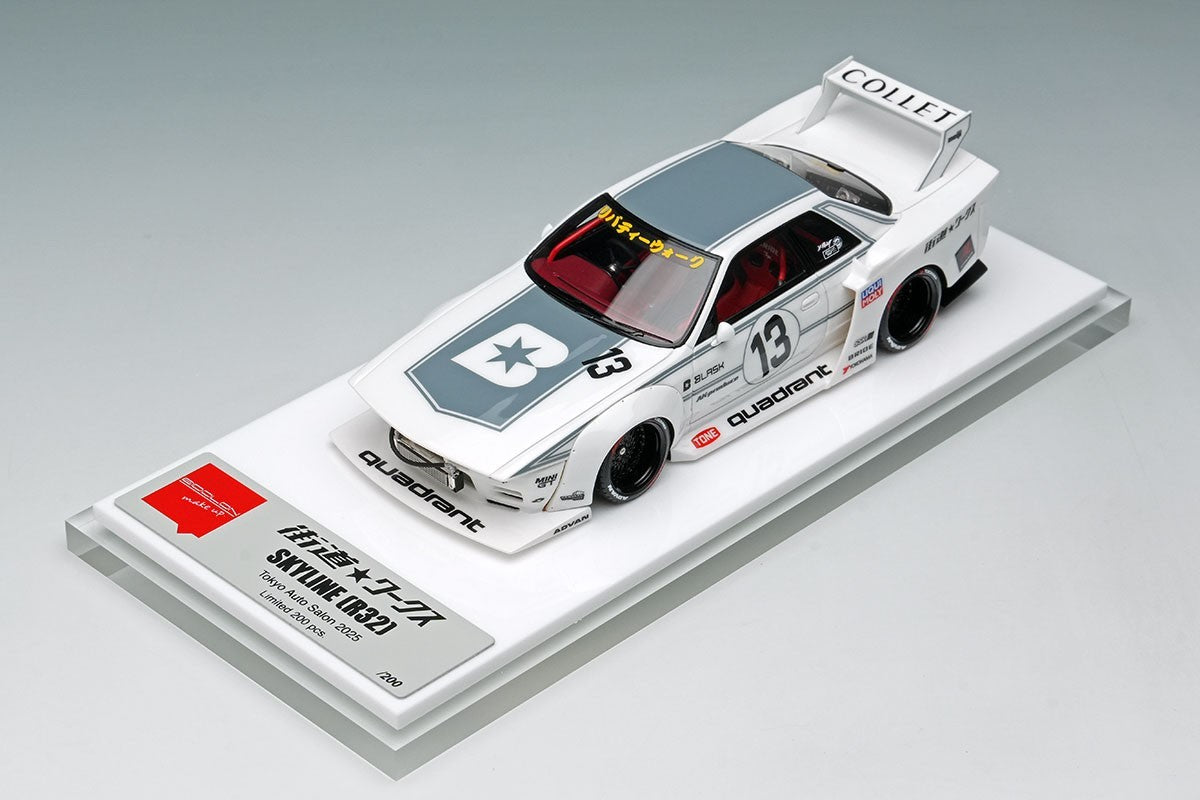 EIDOLON LB030 1/43 LB-KAIDO WORKS Nissan Skyline R32 TAS 2025 Resin