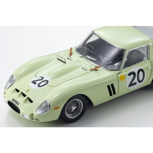 Kyosho KS08438E 1/18 Ferrari 250 GTO Le Mans 1962 Green Diecast