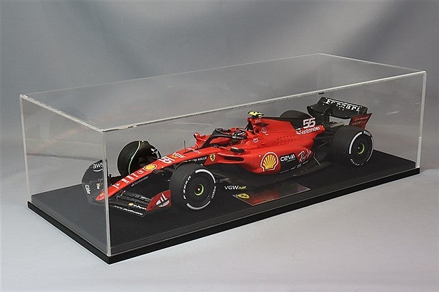 Looksmart LS18F1054 1/18 Ferrari SF-23 F1 Singapore GP 2023 Winner #55 Sainz