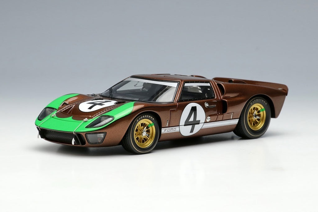 Make Up EIDOLON EM301E 1/43 Ford GT40 Mk.II Holman-Moody 1966 Le Mans 24H #4