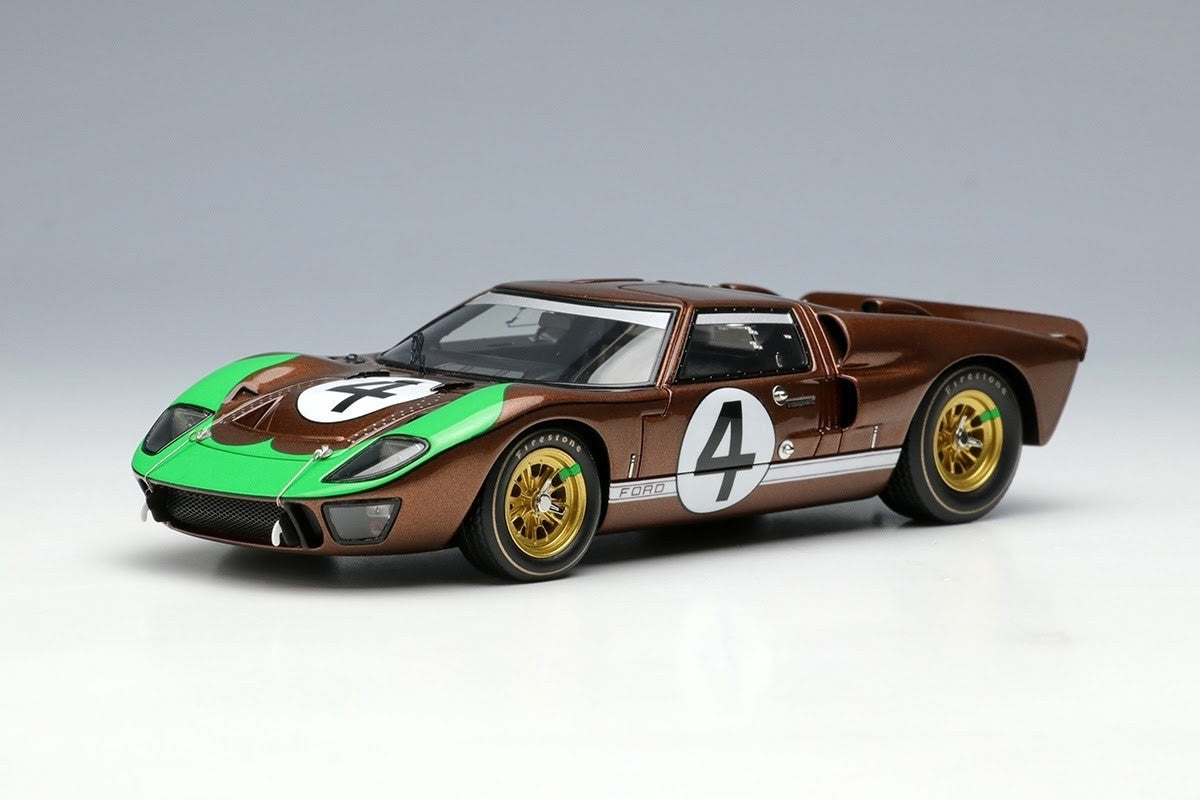 Make Up EIDOLON EM301E 1/43 Ford GT40 Mk.II Holman-Moody 1966 Le Mans 24H #4