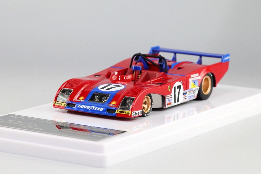 Tecno Model TM43-04C 1/43 Ferrari 312 PB #17 Le Mans 1973 Reutemann Schenken