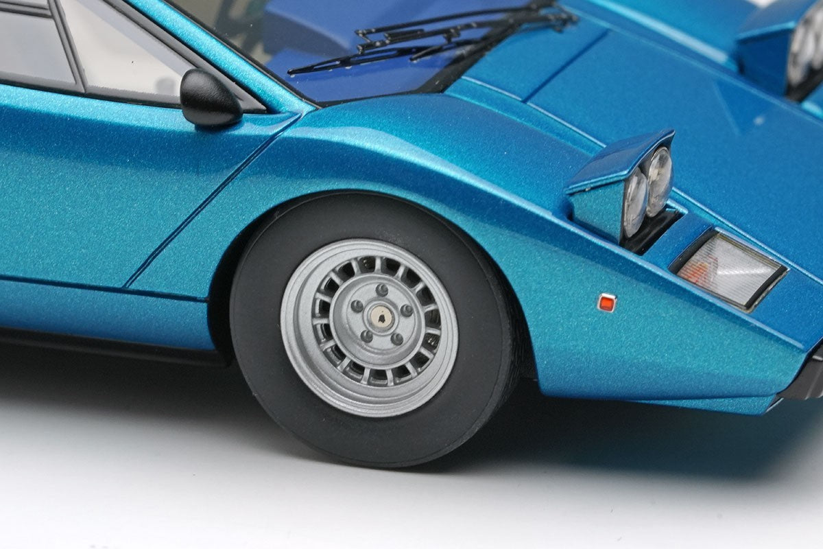 Make Up EIDOLON EM822C 1/43 Lamborghini Countach LP400 1974 Blue Resin