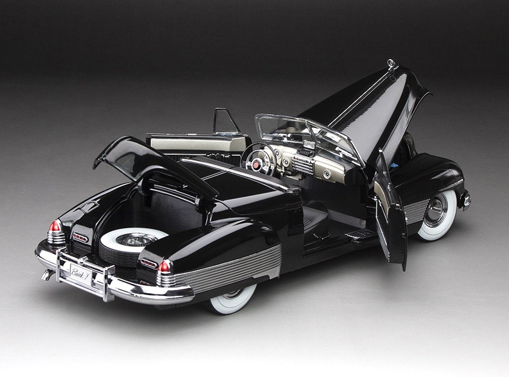 Sun Star 5731 1/18 Buick Y-Job 1938 Black Diecast
