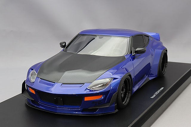 TOP SPEED TS0530 1/18 Nissan PANDEM Nissan Z RZ34 Seiran Blue