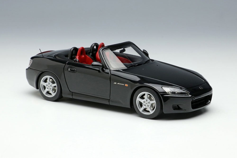 Make Up EIDOLON EM667C 1/43 Honda S2000 AP1 1999 Berlina Black Resin Model Car