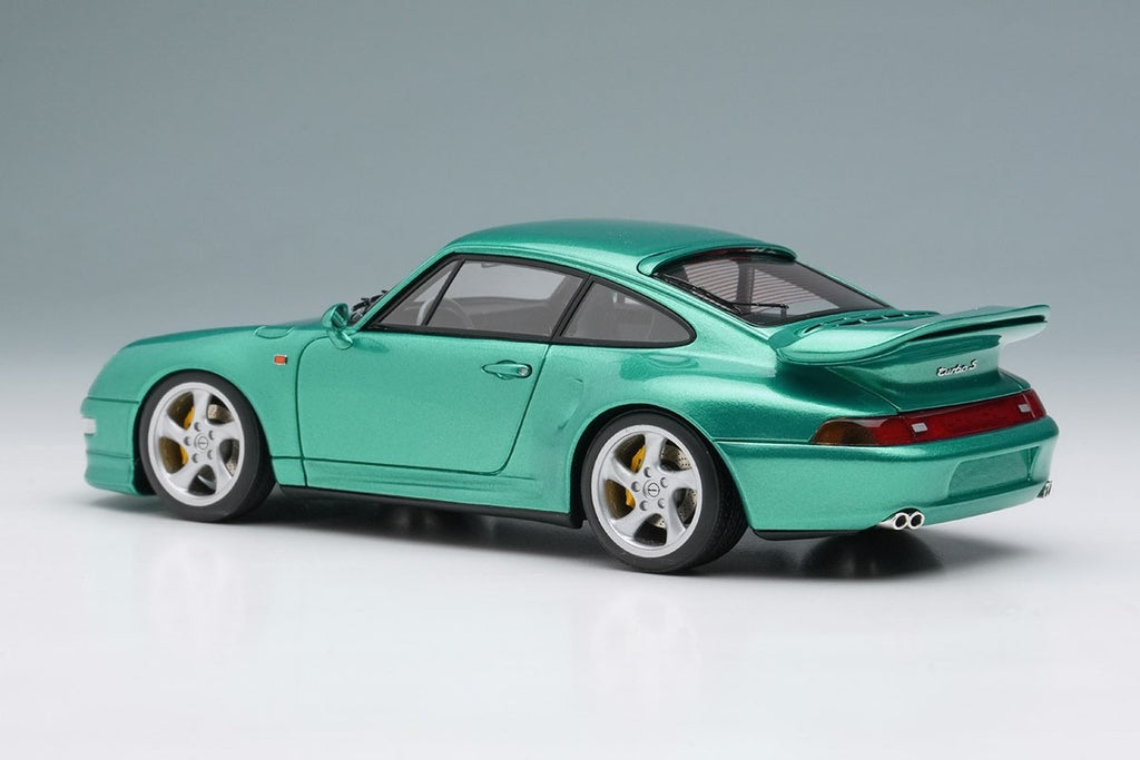 VISION VM113F 1/43 Porsche 911 (993) Turbo S 1996 Ocean Jade Metallic Resin