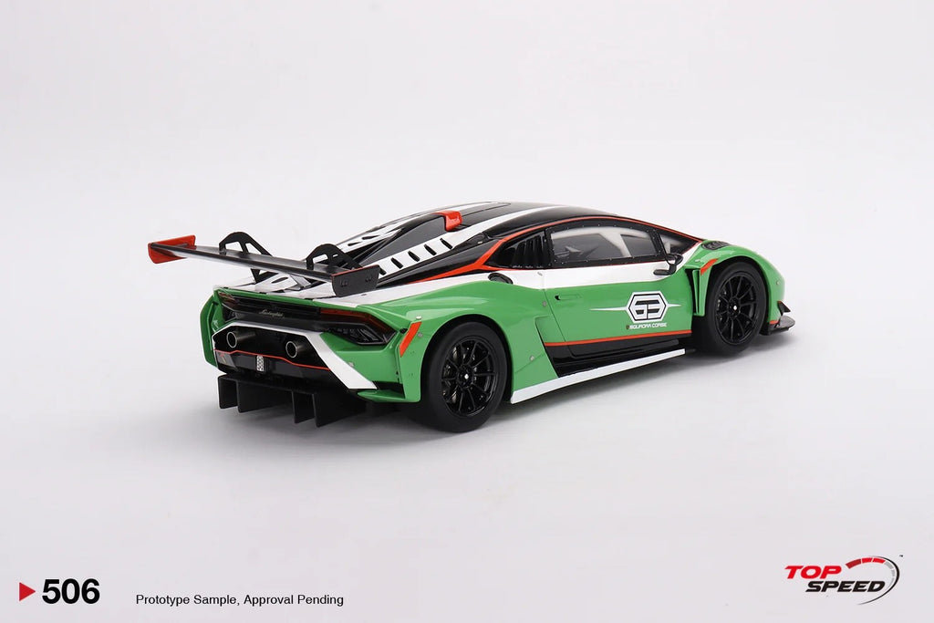TopSpeed TS0506 1:18 Lamborghini Huracán GT3 EVO2 “Presentation” Resin Model Car