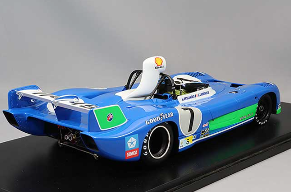 Spark S18LM74 1/18 Matra-Simca MS670B Le Mans Winner 1974 #7 Multi Resin