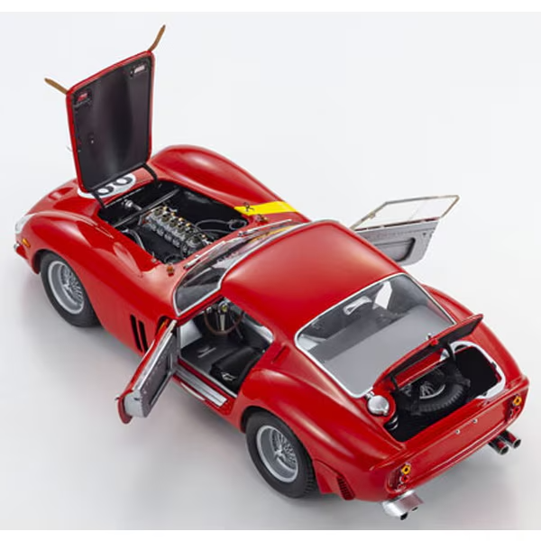 Kyosho KS08438B 1/18 Ferrari 250 GTO 1962 Le Mans #22 Die-Cast Model Car