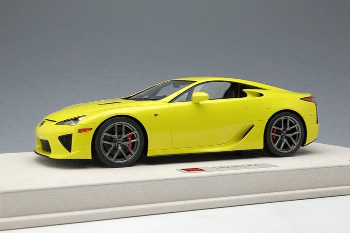 EIDOLON EML043D 1/18 Lexus LFA 2010 Pearl Yellow Resin Ltd 70pcs