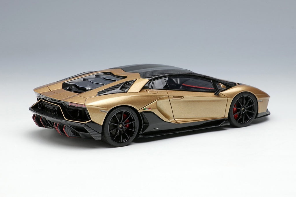 EIDOLON EM634C 1/43 Lamborghini Aventador LP780-4 Ultimae 2021 Oro Elios