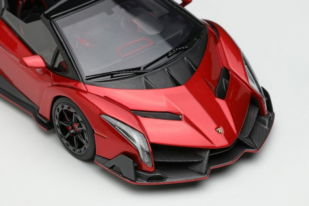 EIDOLON EM451A 1/43 Lamborghini Veneno Roadster 2015 Red Resin