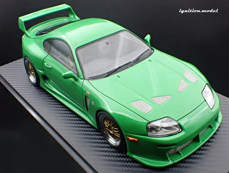 Ignition Model IG3603 1/18 Toyota Supra A80 TRD 3000GT Green Resin