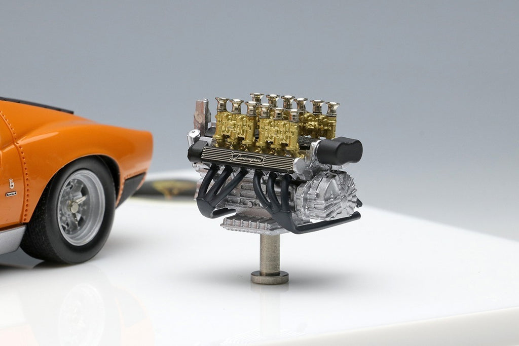EIDOLON EM331SP 1/43 Lamborghini Jota SJ #4088 V12 Engine Resin Limited 100pcs