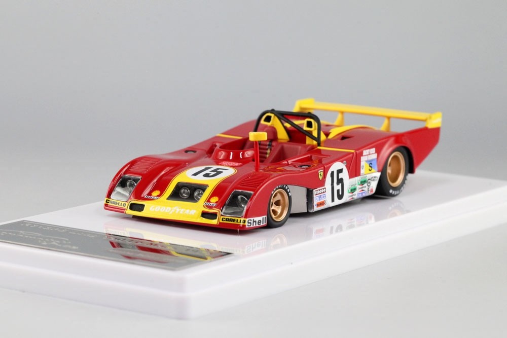 Tecno Model TM43-04A 1/43 Ferrari 312 PB #15 Le Mans 1973 Ickx Redman Resin