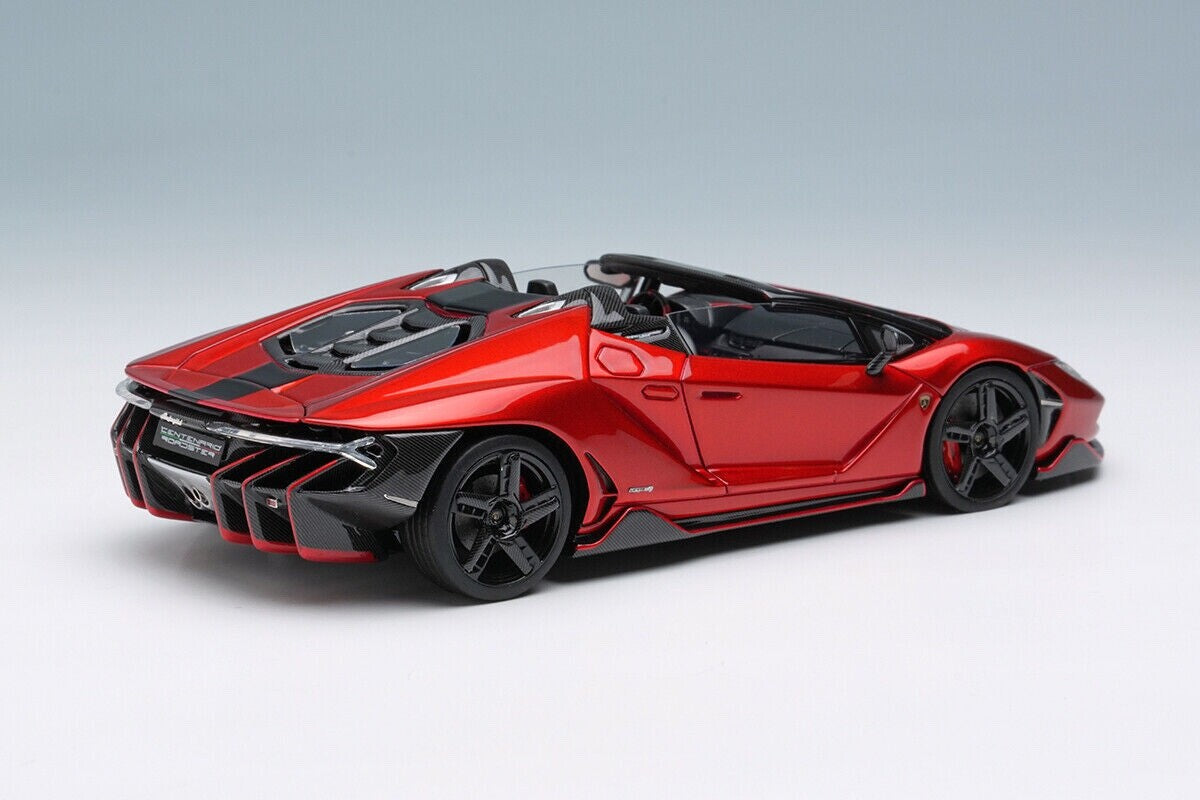 Make Up EIDOLON EM406F - 1/43 Lamborghini Centenario Roadster 2016 Rosso Efesto