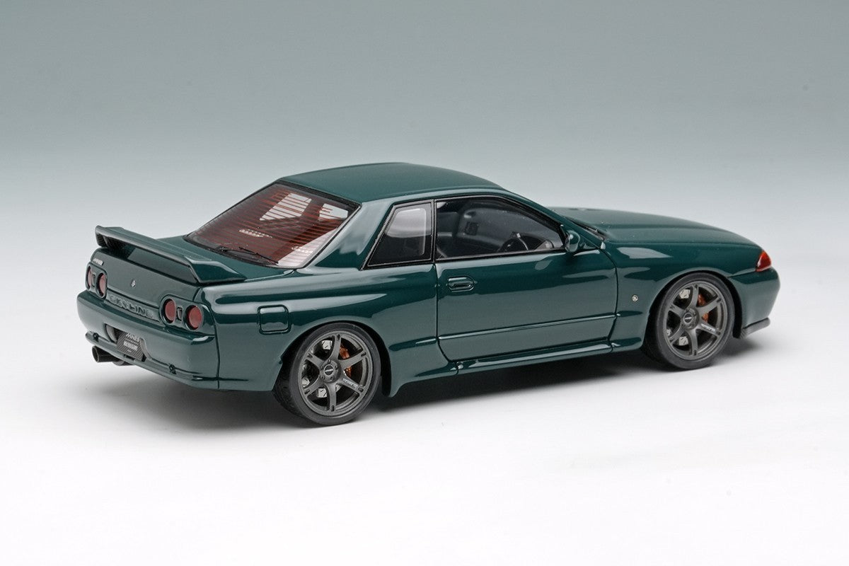 Make Up EIDOLON EM679C 1/43 Mines Skyline GT-R BNR32 Oribe Green